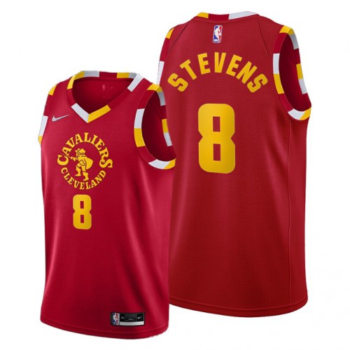 Cleveland Cleveland Cavaliers #8 Lamar Stevens Youth 2021-22 City Edition Red Jersey Youth