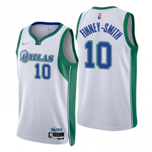 Dallas Dallas Mavericks #10 Dorian Finney-Smith Mens White 2021/22 Swingman Jersey - City Edition Mens