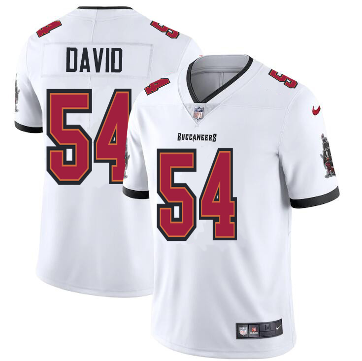 Tampa Bay Buccaneers #54 Lavonte David Youth White Vapor Limited Jersey
