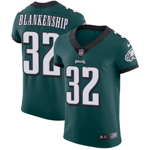 Eagles #32 Reed Blankenship Green Team Color Men's Stitched Vapor Untouchable Elite Jersey