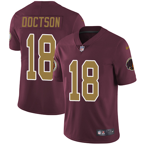 Washington Commanders #18 Josh Doctson Burgundy Red Alternate Youth Stitched Vapor Untouchable Limited Jersey Youth