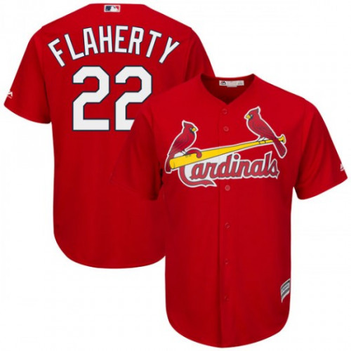 St.Louis Cardinals #22 Jack Flaherty Red New Cool Base Stitched Youth Jersey Youth
