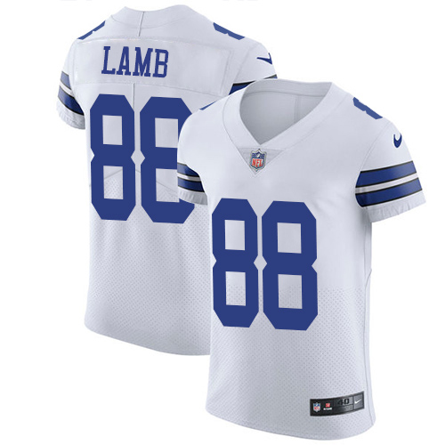 Cowboys #88 CeeDee Lamb White Men's Stitched New Elite Jersey