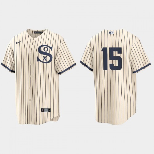 Chicago Chicago White Sox #15 Adam Engel Men's White 2021 Field of Dreams Game Jersey Men's