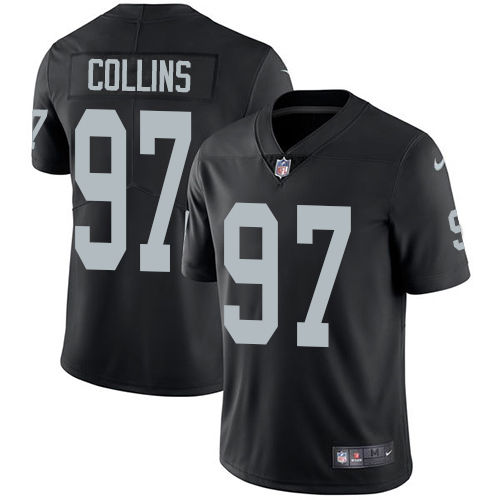 Las Vegas Raiders #97 Maliek Collins Black Team Color Youth Stitched Vapor Untouchable Limited Jersey Youth