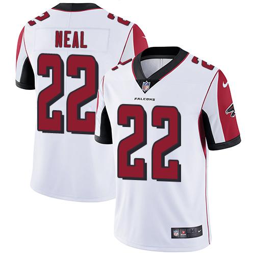 Atlanta Falcons #22 Keanu Neal White Youth Stitched Vapor Untouchable Limited Jersey Youth