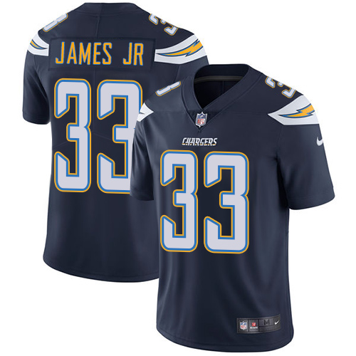 Chargers #33 Derwin James Jr Navy Blue Team Color Youth Stitched Vapor Untouchable Limited Jersey