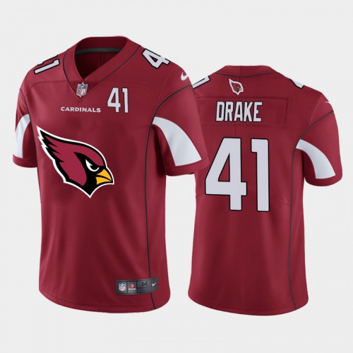 Arizona Arizona Cardinals #41 Kenyan Drake Red Men's Big Team Logo Player Vapor Limited Jersey Men's