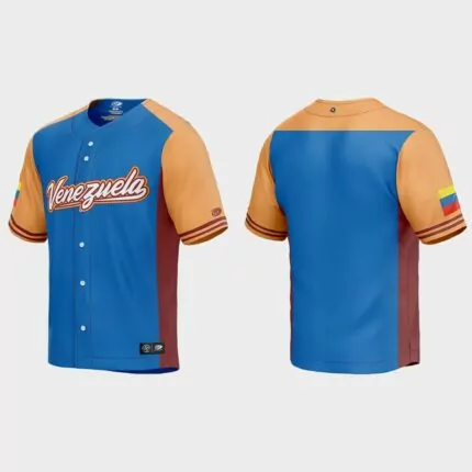 Venezuela Baseball 2023 World Baseball Classic Jersey – Royal
