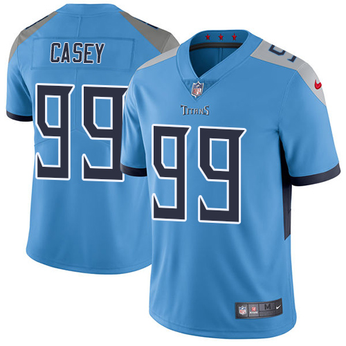 Tennessee Titans #99 Jurrell Casey Light Blue Alternate Youth Stitched Vapor Untouchable Limited Jersey Youth