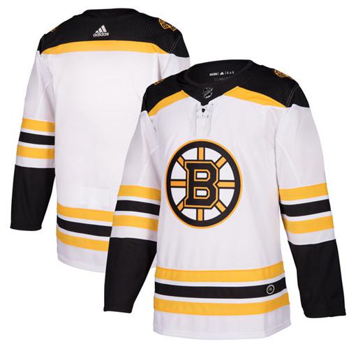 Adidas Bruins Blank White Road Authentic Stitched Jersey