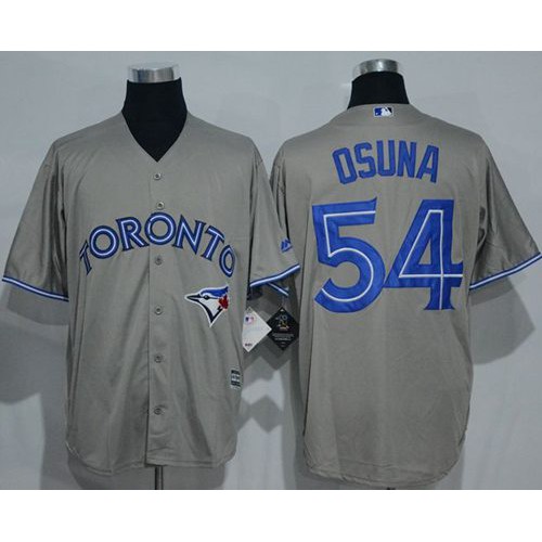 Toronto Blue Jays #54 Roberto Osuna Grey New Cool Base Stitched Jersey Men's