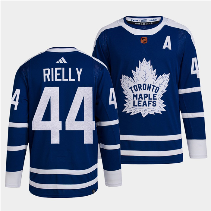 Toronto Maple Leafs #44 Morgan Rielly Men's Adidas Reverse Retro 2.0 Authentic Player Jersey - Blue