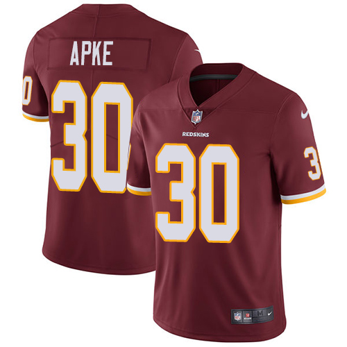 Washington Commanders #30 Troy Apke Burgundy Red Team Color Men's Stitched Vapor Untouchable Limited Jersey Men's