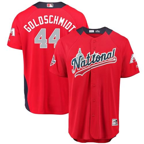 Arizona Diamondbacks #44 Paul Goldschmidt Red 2018 All-Star National League Stitched Jersey Men's