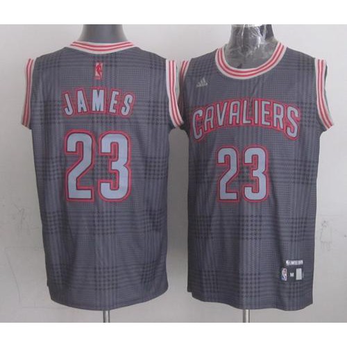 Cleveland Cavaliers #23 LeBron James Black Rhythm Fashion Stitched Jersey Mens