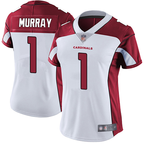 Cardinals #1 Kyler Murray White Women's Stitched Vapor Untouchable Limited Jersey