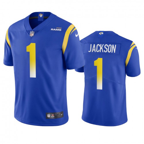 Los Angeles Los Angeles Rams #1 Desean Jackson Men's Vapor Limited Jersey - Royal Men's