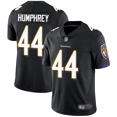 Ravens #44 Marlon Humphrey Black Alternate Men's Stitched Vapor Untouchable Limited Jersey
