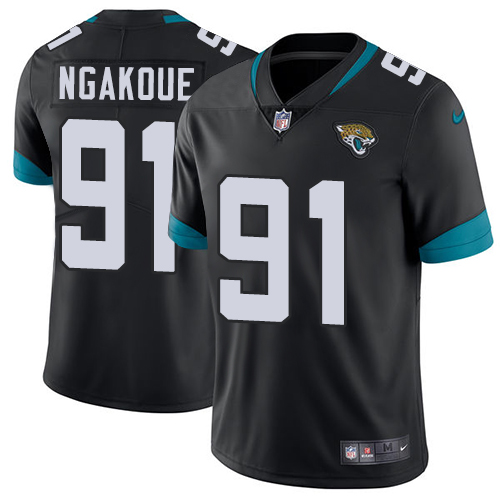 Jacksonville Jaguars #91 Yannick Ngakoue Black Team Color Men's Stitched Vapor Untouchable Limited Jersey Men's