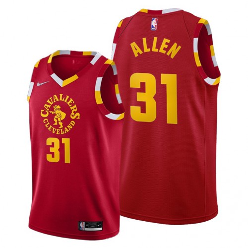 Cleveland Cleveland Cavaliers #31 Jarrett Allen Youth 2021-22 City Edition Red Jersey Youth