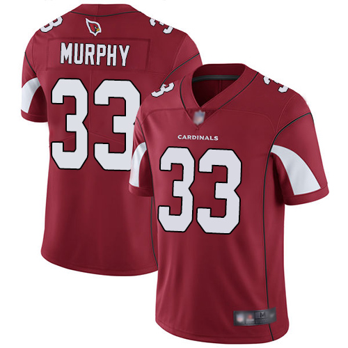 Arizona Cardinals #33 Byron Murphy Red Team Color Men's Stitched Vapor Untouchable Limited Jersey Men's
