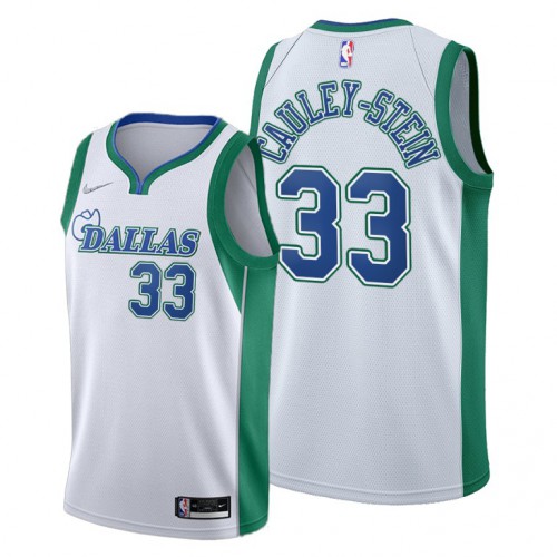 Dallas Dallas Mavericks #33 Willie Cauley-Stein Youth 2021-22 City Edition White Jersey Youth