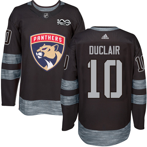 Adidas Panthers #10 Anthony Duclair Black 1917-2017 100th Anniversary Stitched Youth Jersey