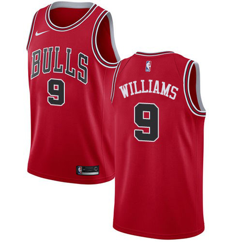 Chicago Bulls #9 Patrick Williams Red Womens Swingman Icon Edition Jersey Womens