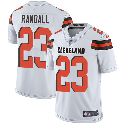 Cleveland Browns #23 Damarious Randall White Youth Stitched Vapor Untouchable Limited Jersey Youth