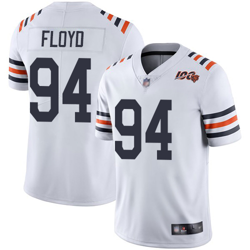 Chicago Bears #94 Leonard Floyd White Alternate Men's Stitched Vapor Untouchable Limited 100th Season Jersey Men's