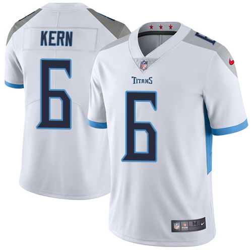 Tennessee Titans #6 Brett Kern White Youth Stitched Vapor Untouchable Limited Jersey Youth