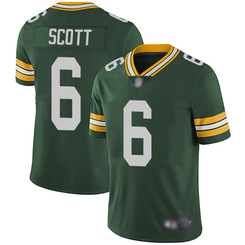 Green Bay Packers #6 JK Scott Green Team Color Men's Stitched Vapor Untouchable Limited Jersey Men's