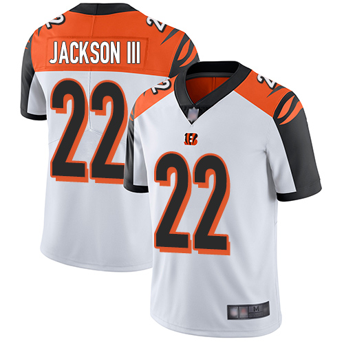 Cincinnati Bengals #22 William Jackson III White Men's Stitched Vapor Untouchable Limited Jersey Men's