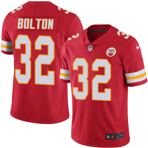 Chiefs #32 Nick Bolton Red Team Color Men's Stitched Vapor Untouchable Limited Jersey