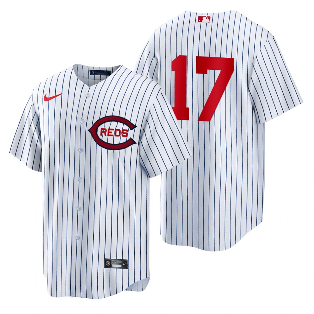 Cincinnati Reds #17 Kyle Farmer Men's 2022 Field Of Dreams Game Jersey - White