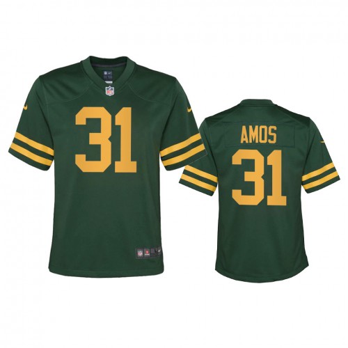 Green Bay Green Bay Packers #31 Adrian Amos Youth Alternate Game Player Jersey - Green Youth
