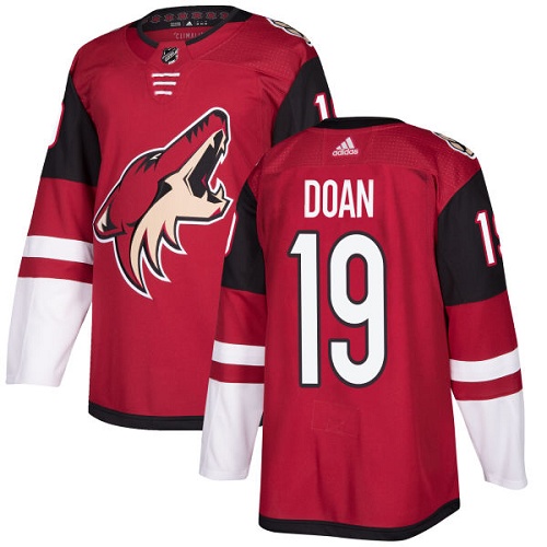 Adidas Arizona Coyotes #19 Shane Doan Maroon Home Authentic Stitched Jersey Men's