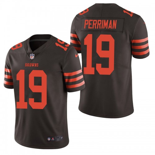 Cleveland Browns #19 Breshad Perriman Brown Men's Stitched Limited Rush Jersey Men's