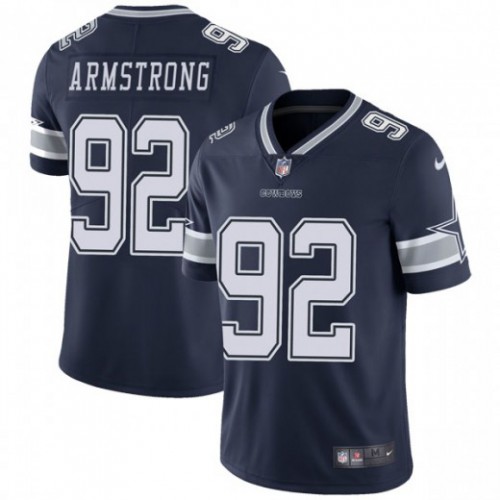 Dallas Cowboys #92 Dorance Armstrong Navy Blue Team Color Men's Stitched Vapor Untouchable Limited Jersey Men's