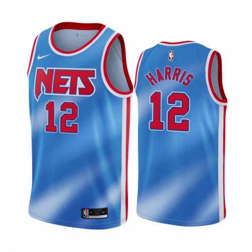 Brooklyn Nets #12 Joe Harris Blue Youth Swingman Classic Edition Jersey Youth