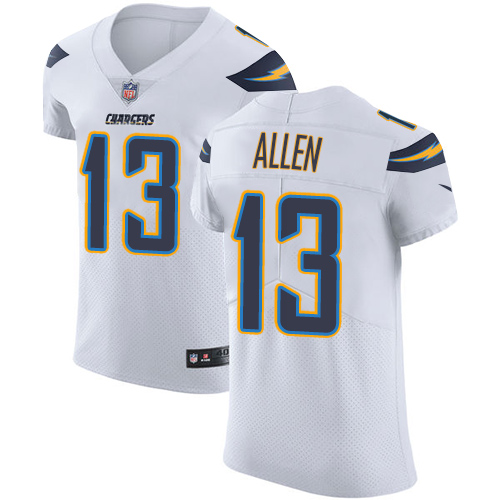 Chargers #13 Keenan Allen White Men's Stitched Vapor Untouchable Elite Jersey