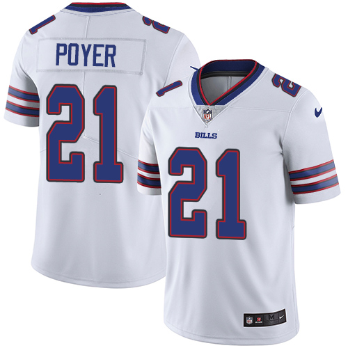 Buffalo Bills #21 Jordan Poyer White Youth Stitched Vapor Untouchable Limited Jersey Youth