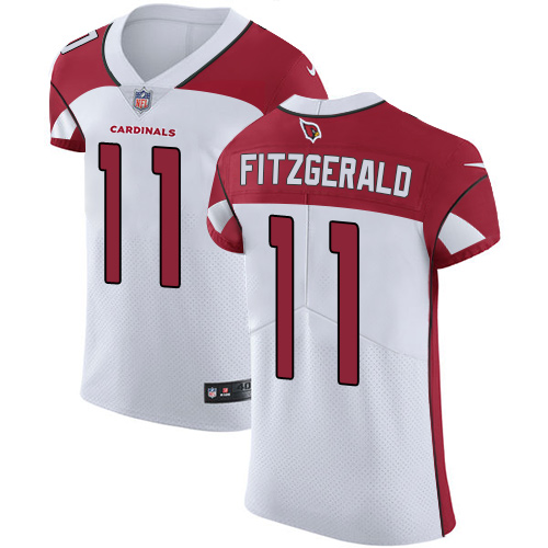 Cardinals #11 Larry Fitzgerald White Men's Stitched Vapor Untouchable Elite Jersey