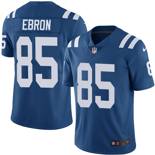 Indianapolis Colts #85 Eric Ebron Royal Blue Team Color Men's Stitched Vapor Untouchable Limited Jersey Men's