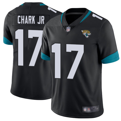 Jacksonville Jaguars #17 DJ Chark Jr Black Team Color Men's Stitched Vapor Untouchable Limited Jersey Men's