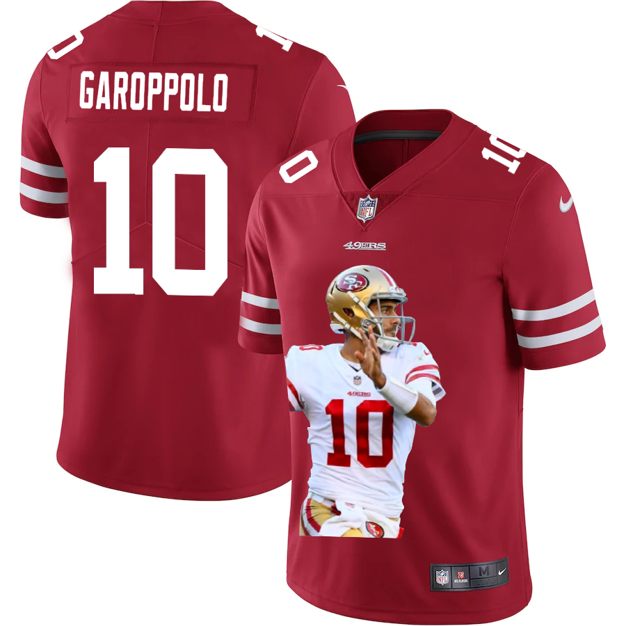 San Francisco 49ers #10 Jimmy Garoppolo Team Hero 1 Vapor Limited Jersey Red