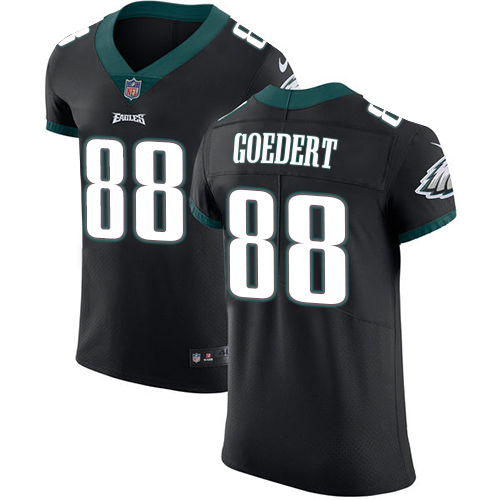 Eagles #88 Dallas Goedert Black Alternate Men's Stitched Vapor Untouchable Elite Jersey