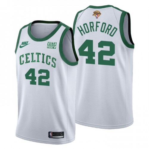 Boston Boston Celtics #42 Al Horford Releases Classic Edition Youth 2022 Finals 75th Anniversary Jersey White Youth