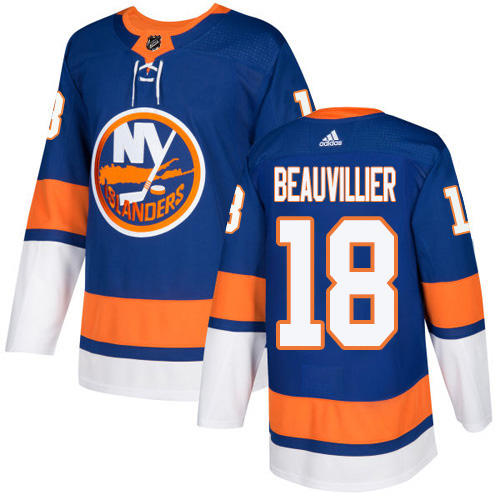 Adidas New York Islanders #18 Anthony Beauvillier Royal Blue Home Authentic Stitched Youth Jersey Youth